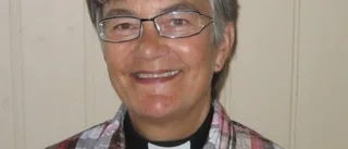 Karin Hjort avskeds- predikar i Rone kyrka