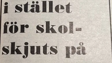 Piteå-Tidningen 23 december 1973.