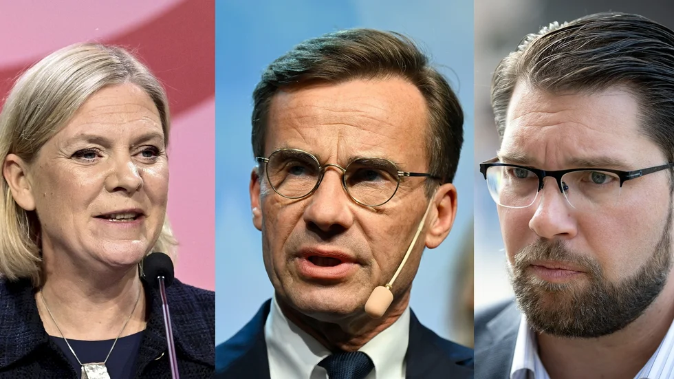 Den nya, breda mitten förefaller i själva verket bestå av Socialdemokraterna, Moderaterna och Sverigedemokraterna.