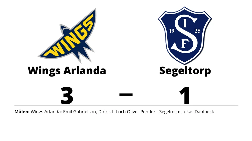 Wings HC Arlanda vann mot Segeltorps IF