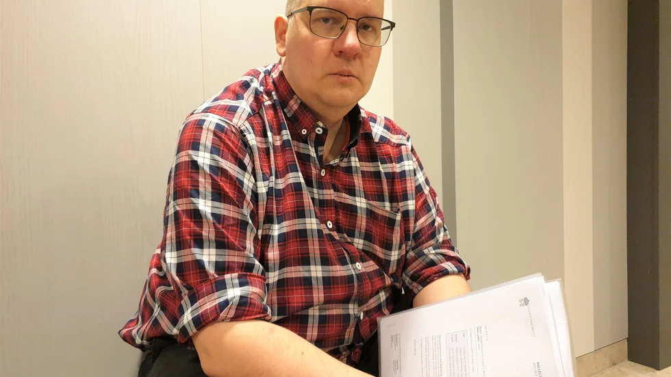 Åklagaren Jonas Fjellström begärde mannen häktad med restriktioner och fick bifall av tingsrätten. (Arkivbild)
