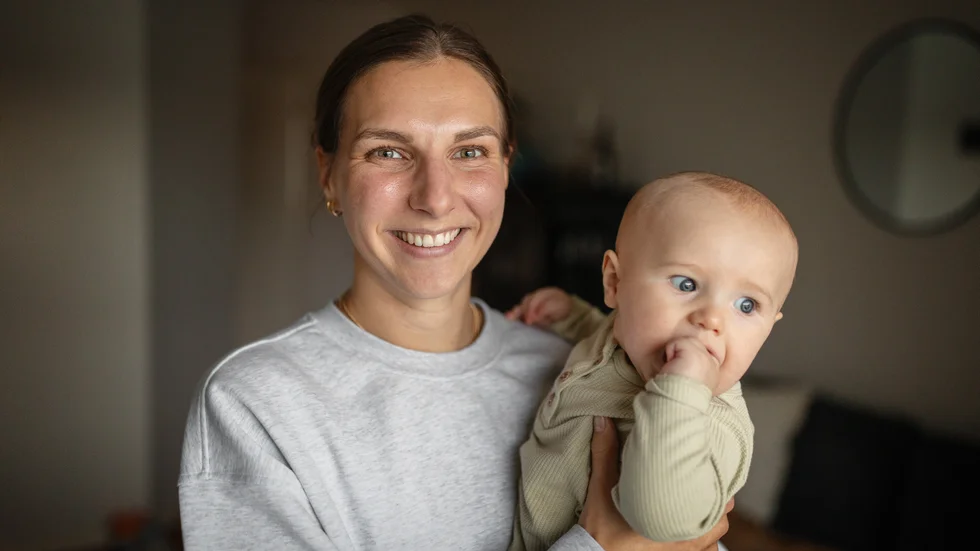 Innebandyspelaren Isabelle Winroth Nelin såg inte sin graviditet som ett avslut i karriären.