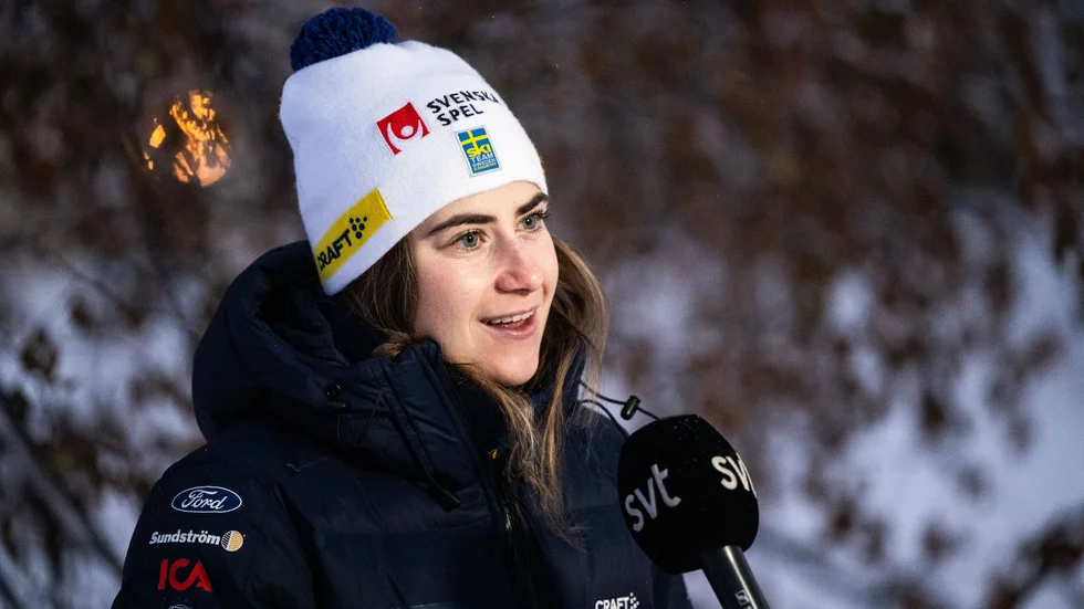 Ebba Andersson är ute efter sin första världscupseger på svensk mark.