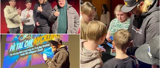 Riktiga Pontus träffade unga fans i Piteå