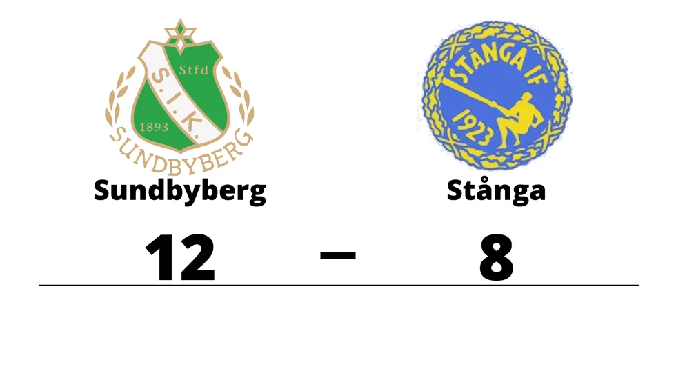 Sundbybergs IK vann mot Stånga IF