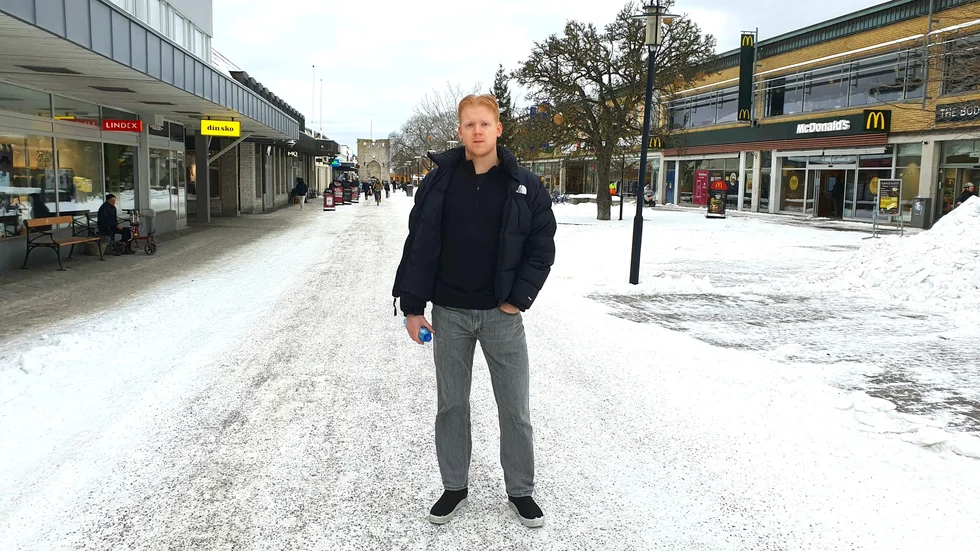 Amerikanen Chase Phelps är tillbaka i Visby Roma och på Gotland. 