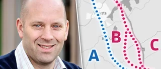 Här är alternativen för fyrspårets dragning: "Mycket komplext"