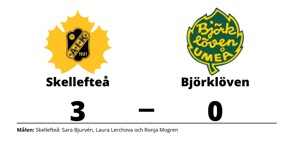 Skellefteå AIK vann mot IF Björklöven