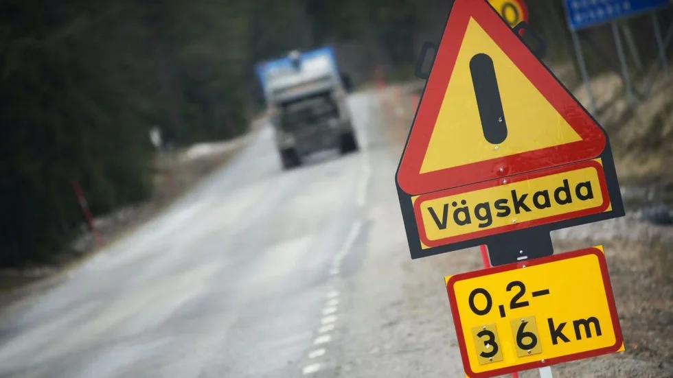 Förra året beräknades 14 procent av de statliga vägarna i Västerbotten vara i mycket dåligt skick.