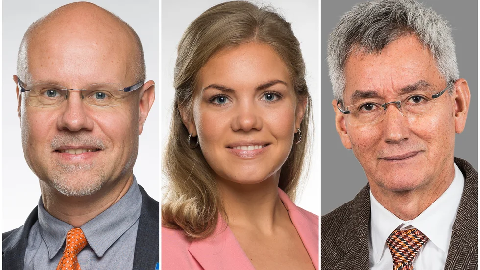 Jonas Segersam, Sarah Havneraas och Alfonso Marin (samtliga KD), motsätter sig att kommunen skulle investera hundratals miljoner i ett nytt konstmuseum.