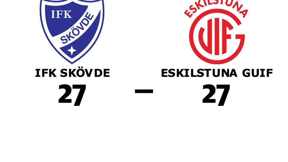 IFK Skövde spelade lika mot Eskilstuna Guif