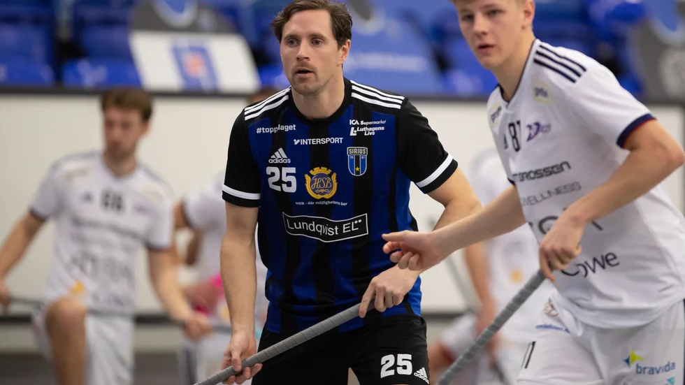 Peter Berlin gjorde comeback för Sirius i superligan efter tre år. 