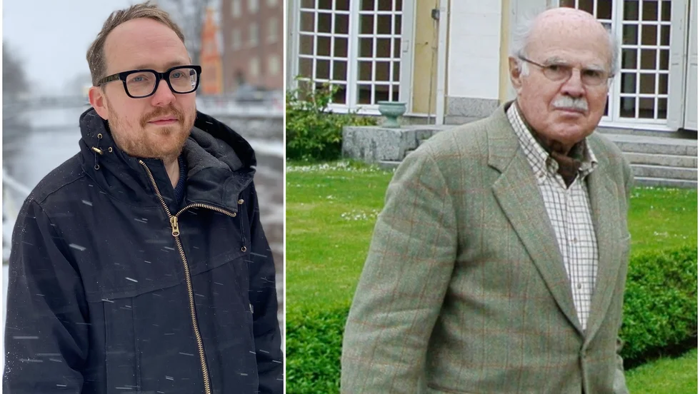 Dramatikern Dag Thelander (t v) får Region Uppsalas kulturnämnds tvååriga utvecklingsstöd, medan Gérard de Roquette-Buisson tillderas årets hedersstipendium för sina insatser för att utveckla Örbyhus slott.