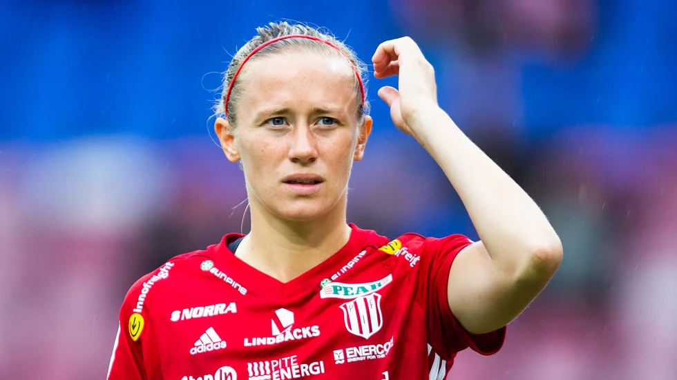 Lena Blomkvist hyllar Piteå IF:s framfart i damallsvenskan. "Man blir stolt", säger hon. (Arkivbild)