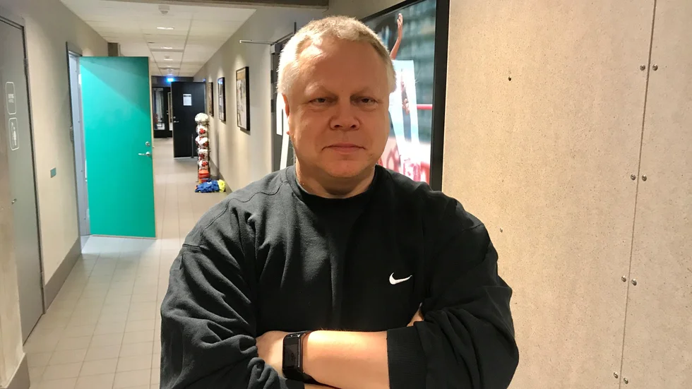 Fystränaren Jonas Larsson har exakta siffror på hur Motala AIF:s spelare rör sig, både på träning och match. "De mest rörliga vinner", säger han.