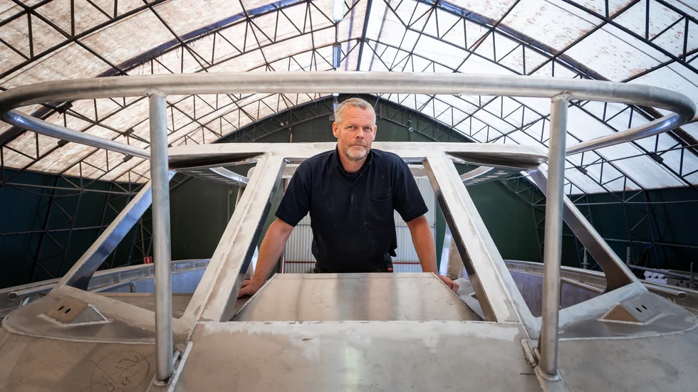 Patrik Söderholm, ägare till företaget Marell Boats i Östhammar.