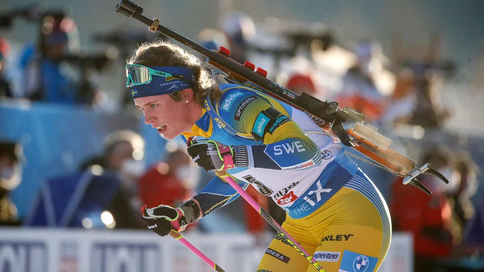 Elvira Öberg och det svenska laget hade en tuff dag i norra Italien. 
