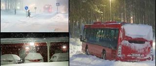 LIVE: Problem för hemtjänsten – "Flera av våra bilar har suttit fast"