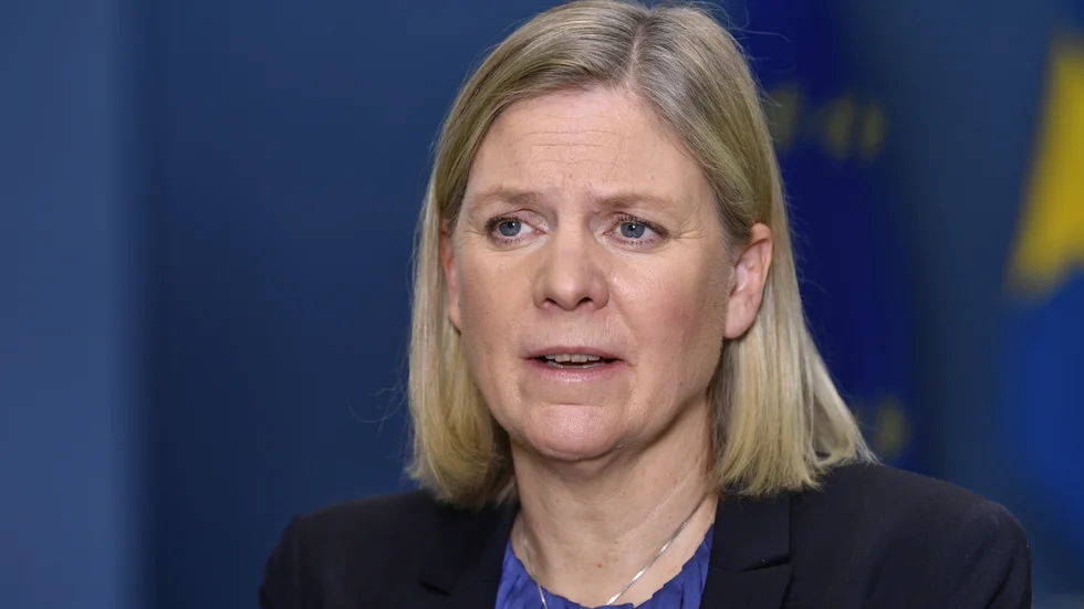 Finansminister Magdalena Andersson (S) riskerar minskade skatteintäkter. Arkivbild.
