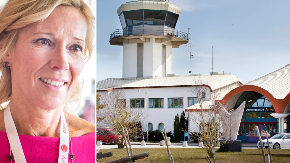 Framtiden är oviss, men Tiina Mykkänen, vd för Air Gotland, är inte orolig.