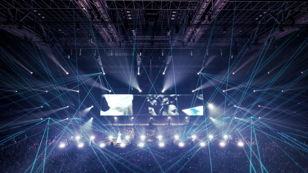 En hedrande tredjeplats blev det för Eskilstunaföretaget Laserimage och deras liveshow med Alan Walker. Laseroperatör på showen var Love Karlsson.