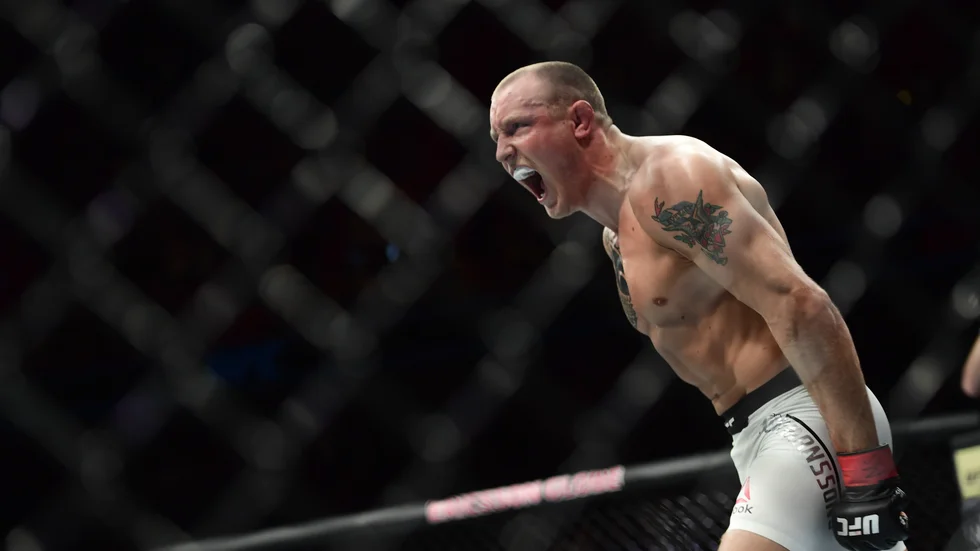 Jack "The Joker" Hermansson förlorade matchen mot Marin Vettori vid UFC-galan i Las Vegas. Arkivbild.