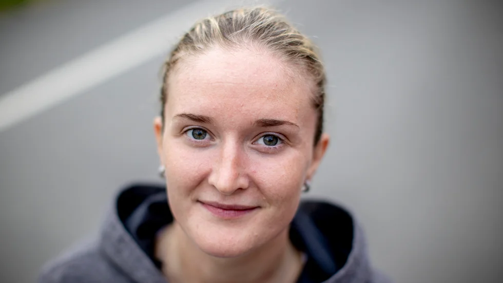 Sabina Küller gjorde hattrick när AIK vann streckmötet mot Leksand. Arkivbild.