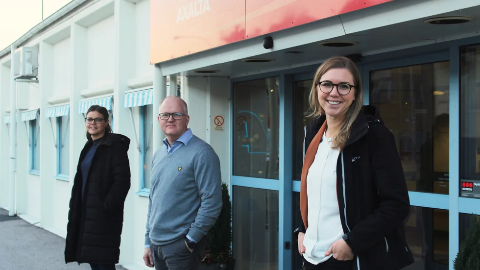 Amelie Lennström, Martin Nilsson och Sara Rundberg Green ser alla positivt på samarbetet som ska ge 15 nya anställda i Västervik.