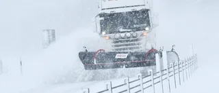 Varning klass 2 för Västerbottenskusten – kan komma upp till 30 centimeter snö 