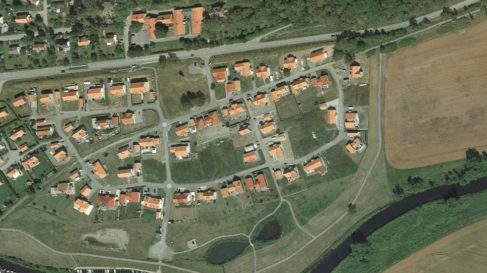 Området kring Murgrönevägen 3