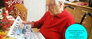 103-åriga Eva kommer att ha tidningen livet ut: "Det går ju inte att vara utan"