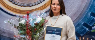Hon tilldelas priset Positiva Gällivare