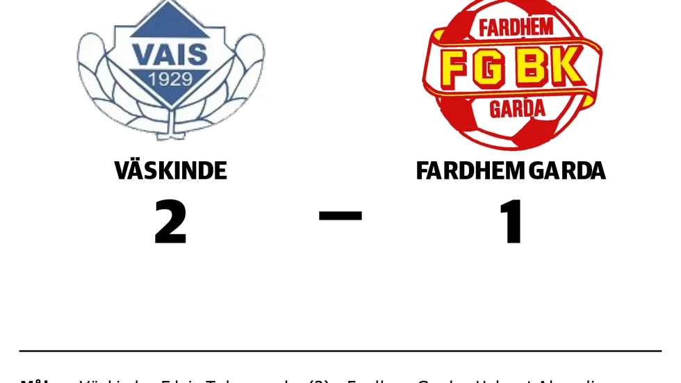 Väskinde AIS vann mot Fardhem Garda BK