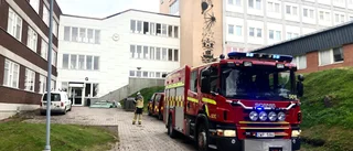 Utryckning till Hjalmar Lundbohmsskolan