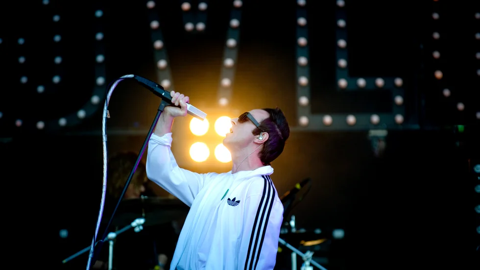 James Allan i Glasvegas på sverigebesök 2011. Arkivbild.
