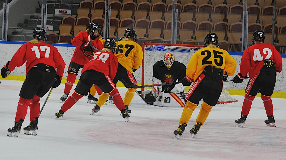 Luleå Hockey/MSSK spelade en internmatch