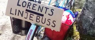 Låt oss vuxna få åka med skolbussen