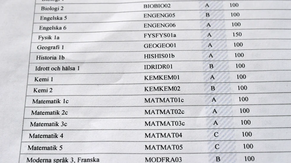 Gymnasiebetyg i engelska borde godkännas för studier i alla nordiska universitet, skriver Michelle Sara Gano.