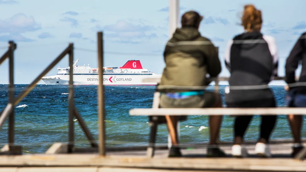 M/S Visby seglar stävar vidare mot nya horisonter. Från 20 december ska hon trafikera Engelska kanalen, mellan Rosslare, Irland, och Dunkerque, Frankrike.