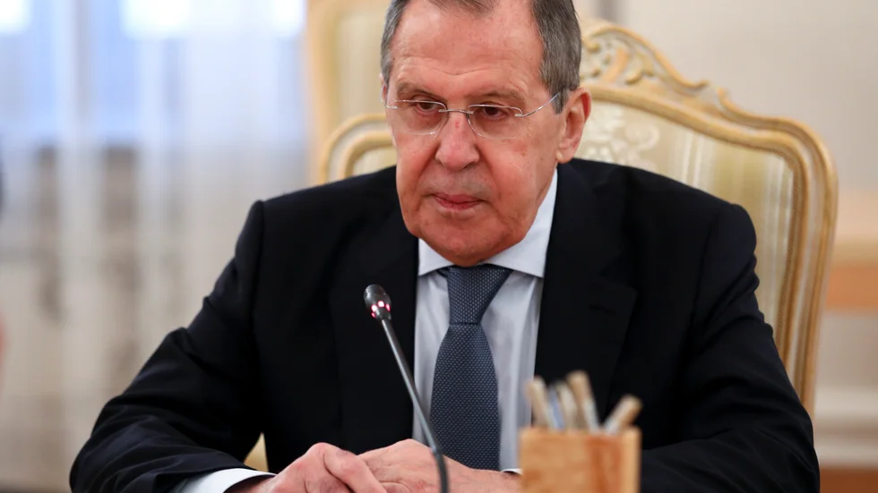 Den ryska utrikesministern Sergej Lavrov. Arkivbild.