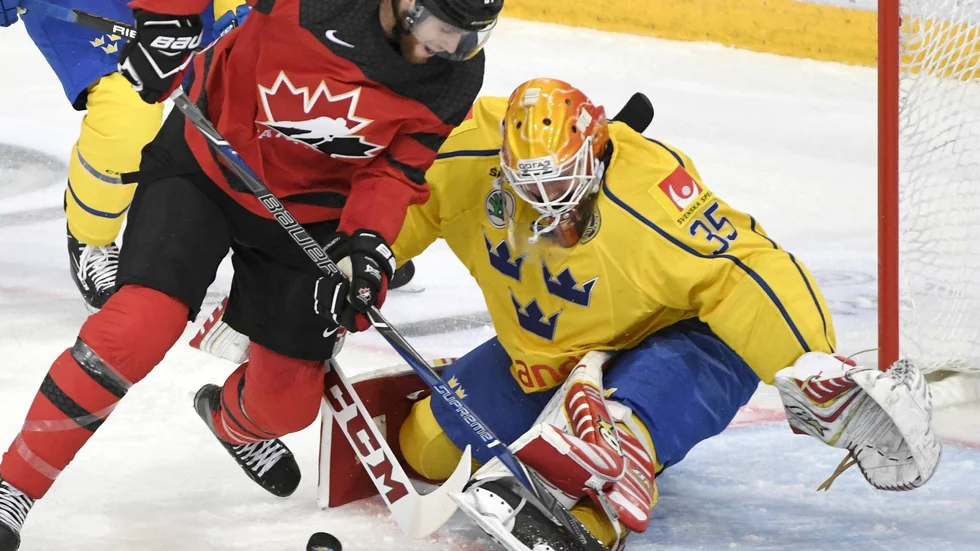 Quinton Howden i en landskamp mot Tre Kronor hösten 2017. Nu är han klar för Malmö. Arkivbild.