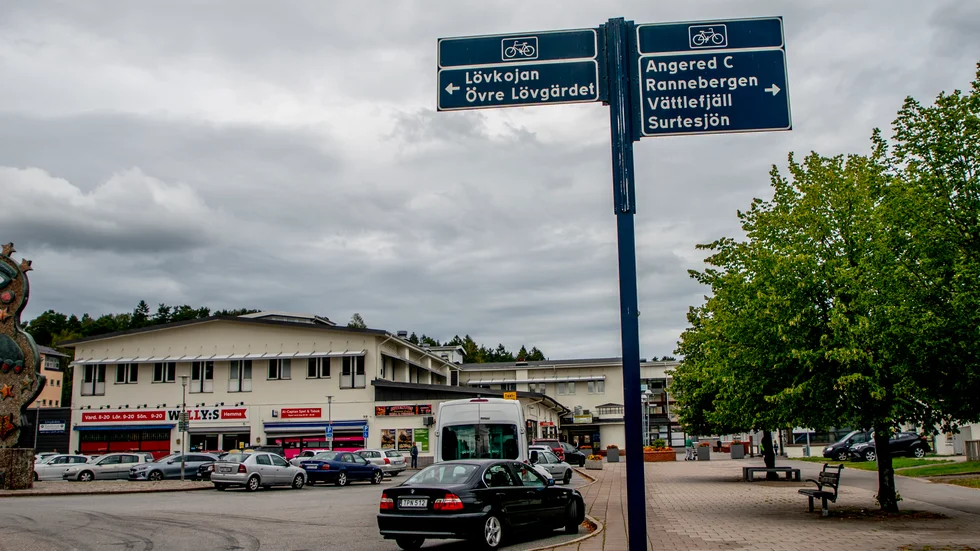 Det var i Angered i nordöstra Göteborg som dramat utspelade sig. Arkivbild.
