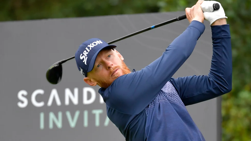 Sebastian Söderberg har en bra chans att ta hem sin andra Europatourseger. Arkivbild.