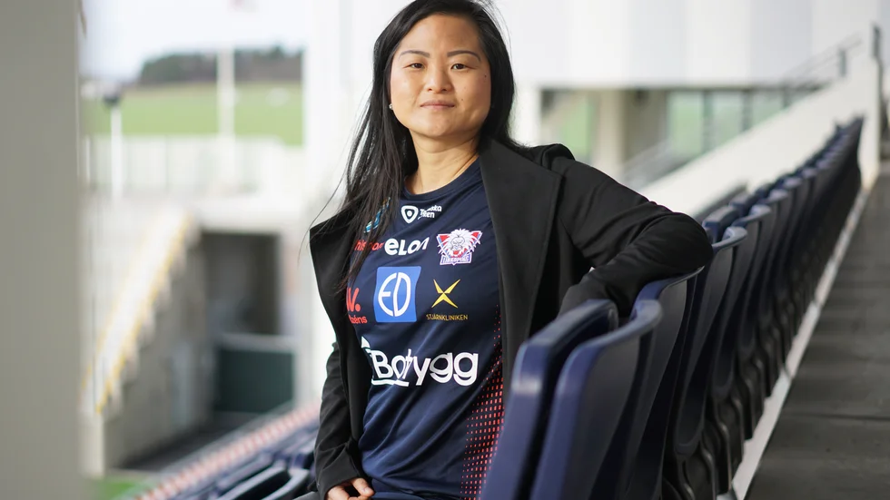 LFC:s klubbdirektör Frida Andersson ser positivt på samarbetet med IFK Norrköping. 