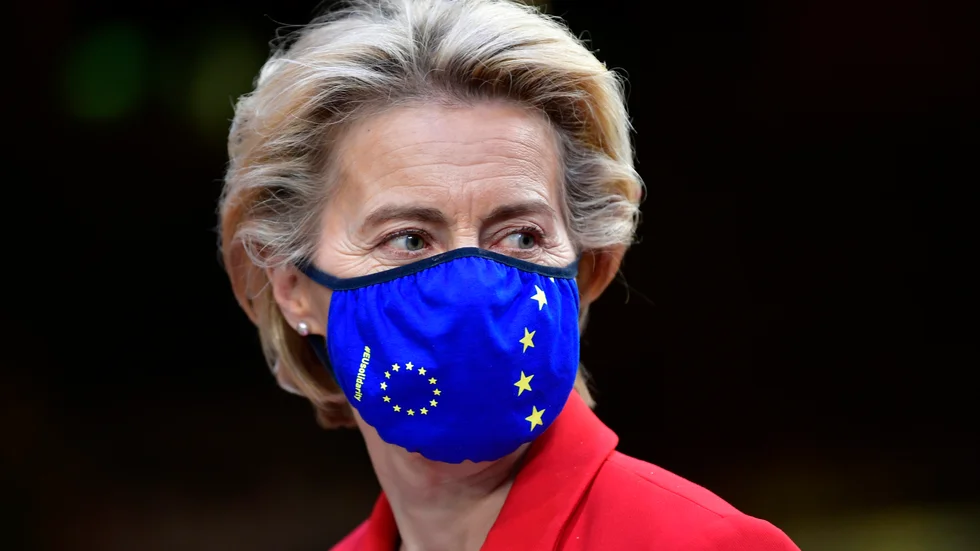 EU-kommissionens ordförande Ursula von der Leyen. Arkivbild.