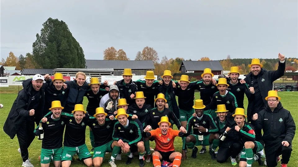 Bergnäsets AIK spelar i division 2 nästa år.