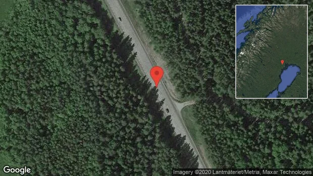 Trafikolycka på väg 97