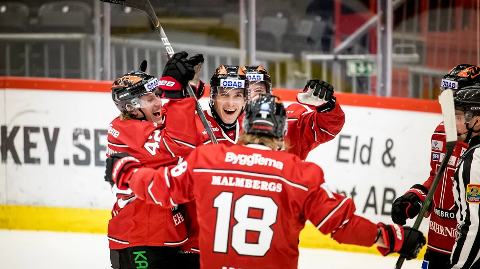 Örebro har tagit tolv poäng av tolv möjliga i SHL. Arkivbild.
