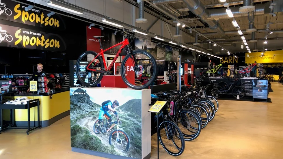 Sportson i Boländerna är en av de stora aktörerna inom cykelhandeln i Uppsala. "Cykel till och från arbetet har fullständigt exploderat", säger butiksägaren Thomas Rask.