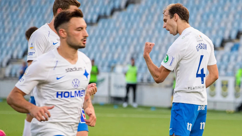 Sead Haksabanovic och Lars Krogh Gerson möttes i landskamp.